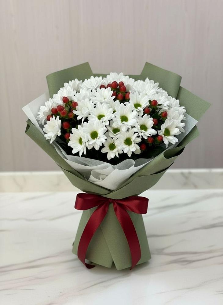 Букет цветов из: Хризантемы в Птичьем