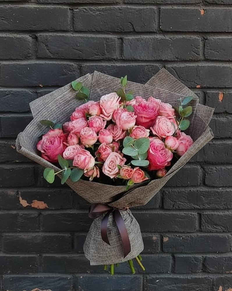 Букет цветов из: Розы в Птичьем