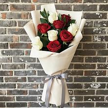 Букет цветов из:  Розы в Птичьем