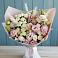 Букет цветов из: Альстромерии и Розы в Птичьем