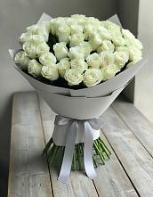 Букет 35 Белых роз в Птичьем