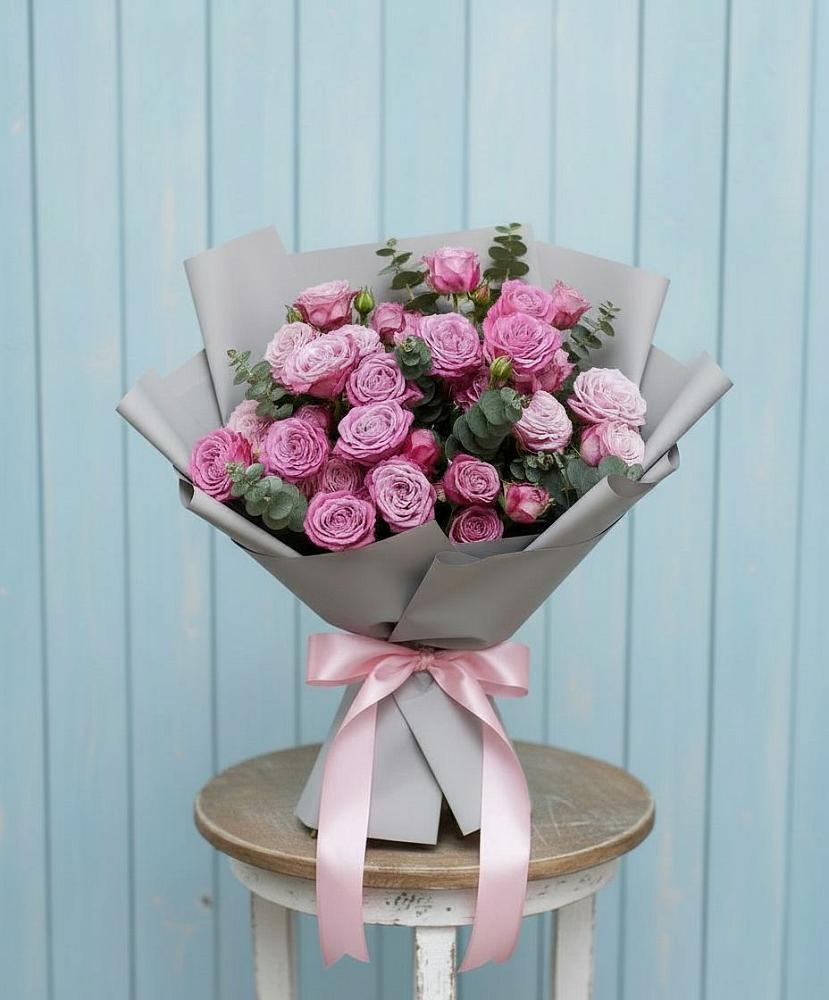 Букет цветов из: Розы в Птичьем