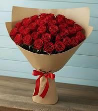 Букет Красные розы Милано в Птичьем