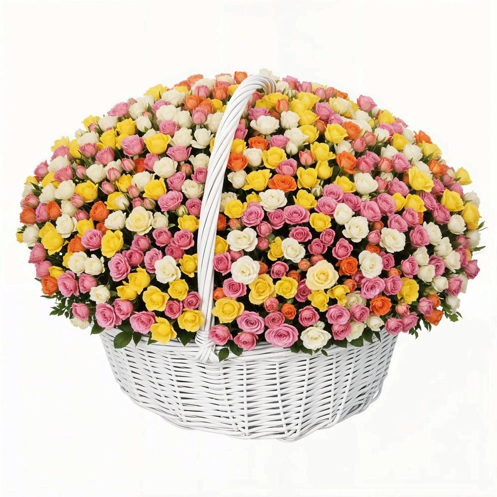 Премиум букет из: Розы в Птичьем