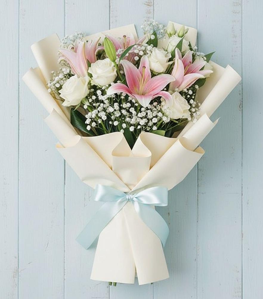 Букет цветов из: Лилии в Птичьем