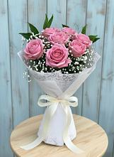 Букет цветов из:  Розы в Птичьем