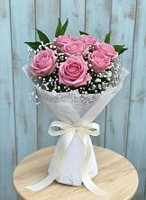 Букет цветов из:  Розы в Птичьем