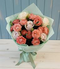 Букет цветов из:  Розы в Птичьем