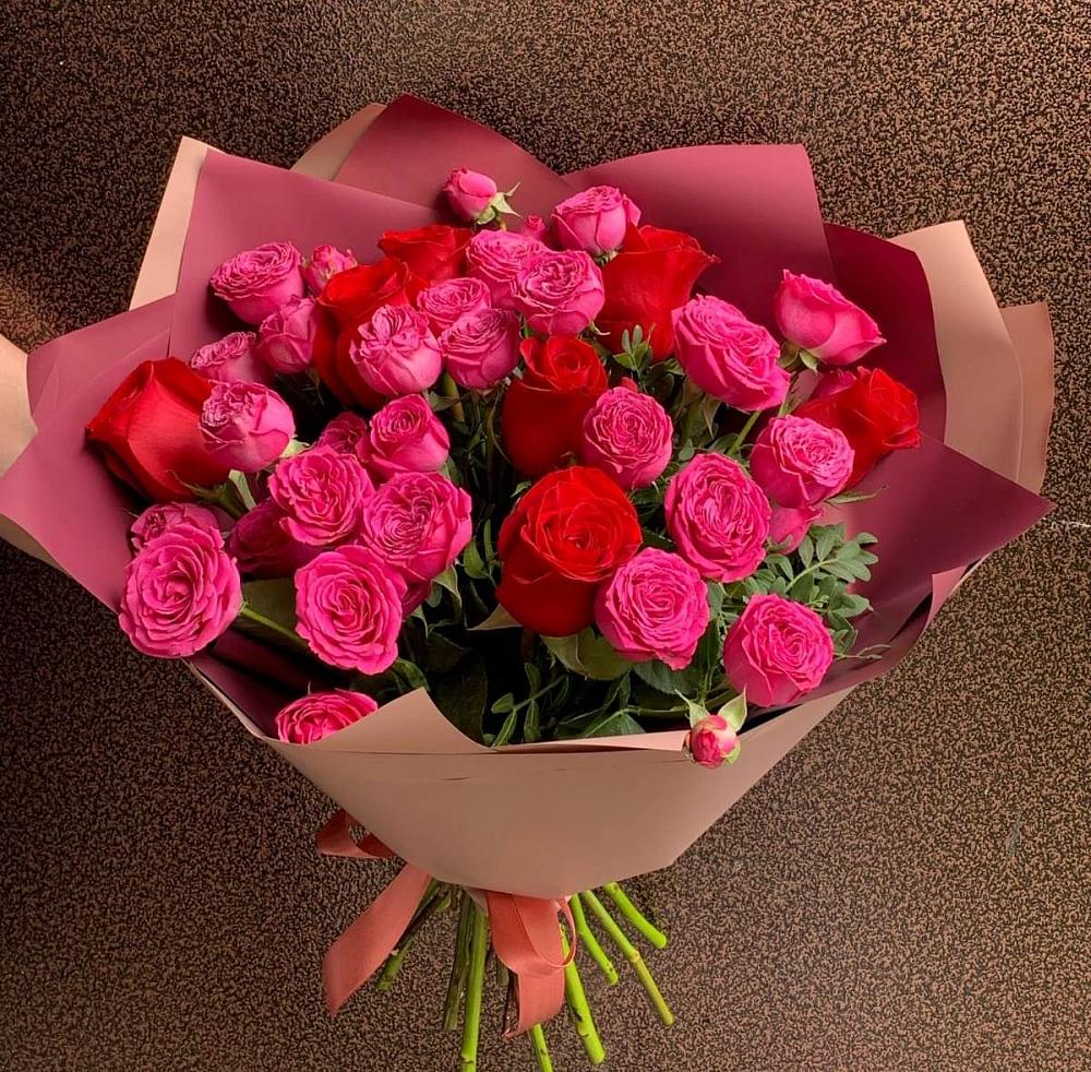 Букет В объятьях нежности в Птичьем