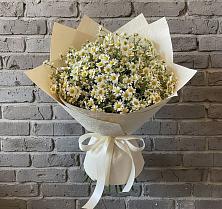 Букет цветов из:  Ромашки #REPLACE_PRED# Птичьем