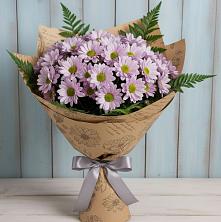 Букет цветов из:  Хризантемы в Птичьем