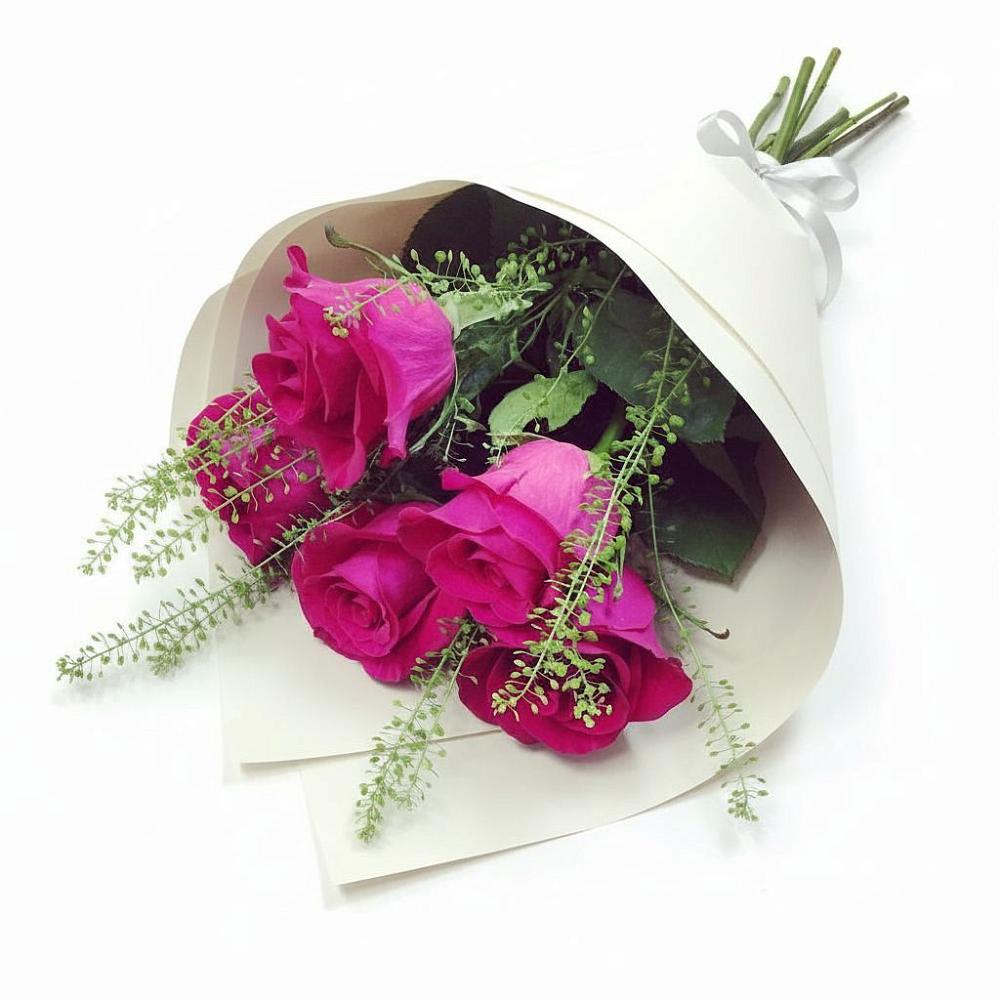 Букет цветов из: Розы в Птичьем