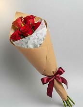 Букет цветов из:  Розы #REPLACE_PRED# Птичьем