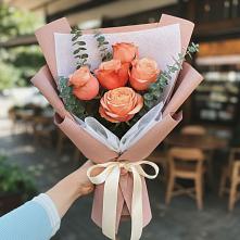 Букет цветов из:  Розы в Птичьем