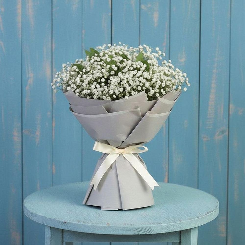 Букет цветов из: Гипсофила в Птичьем