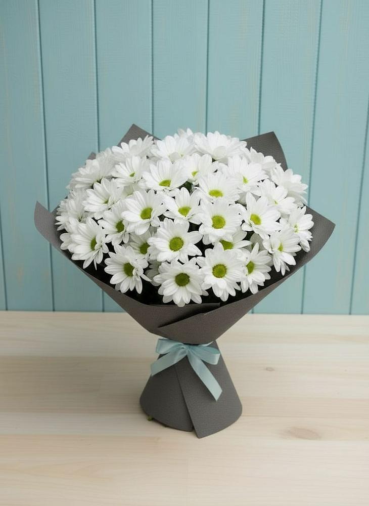 Букет цветов из: Хризантемы в Птичьем