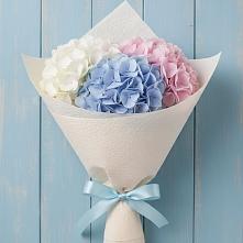 Букет цветов из:  Гортензия #REPLACE_PRED# Птичьем