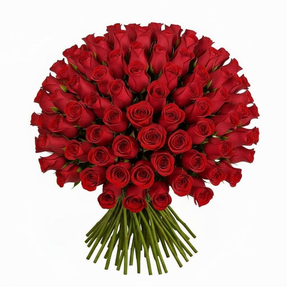 Букет Красные розы Чери Лав в Птичьем