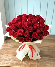 Букет 29 Красных роз #REPLACE_PRED# Птичьем