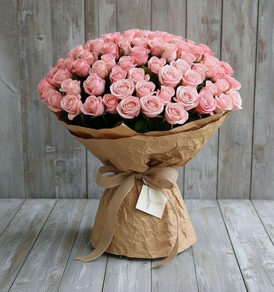 Букет 151 Роза Роуз в Птичьем