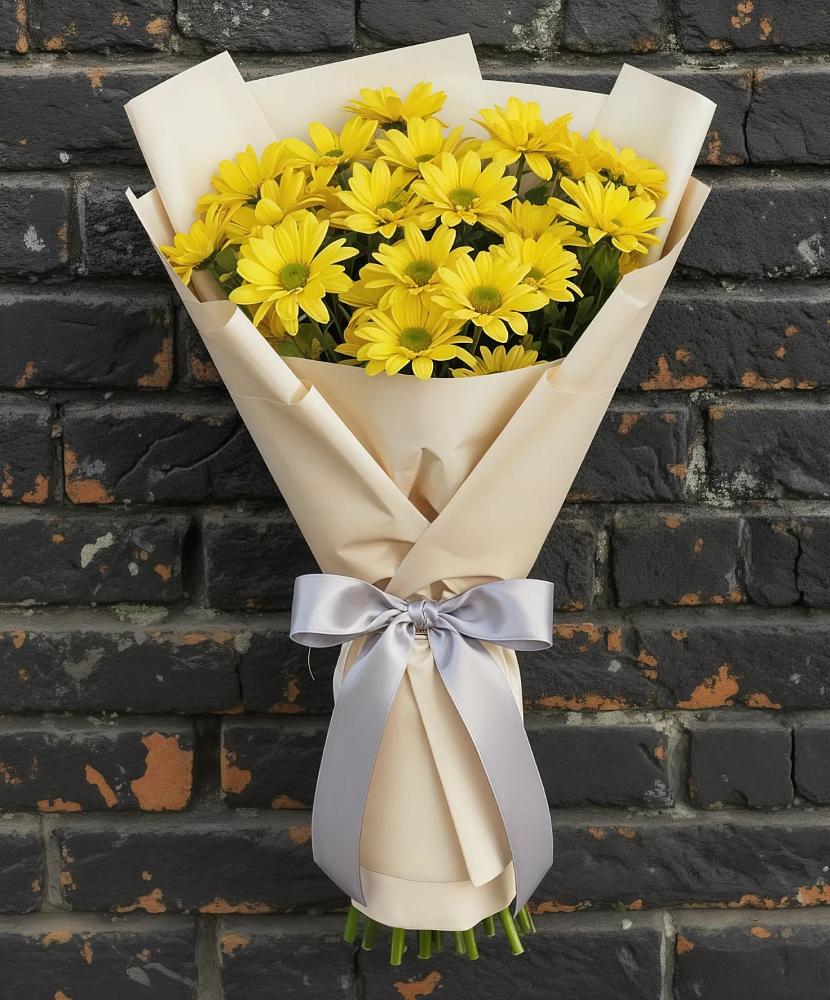 Букет цветов из: Хризантемы в Птичьем