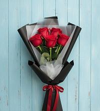 Букет цветов из:  Розы в Птичьем