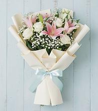 Букет цветов из:  Лилии в Птичьем